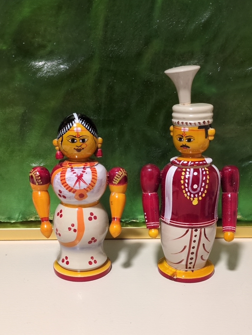 Hand-Painted Golu Dolls
